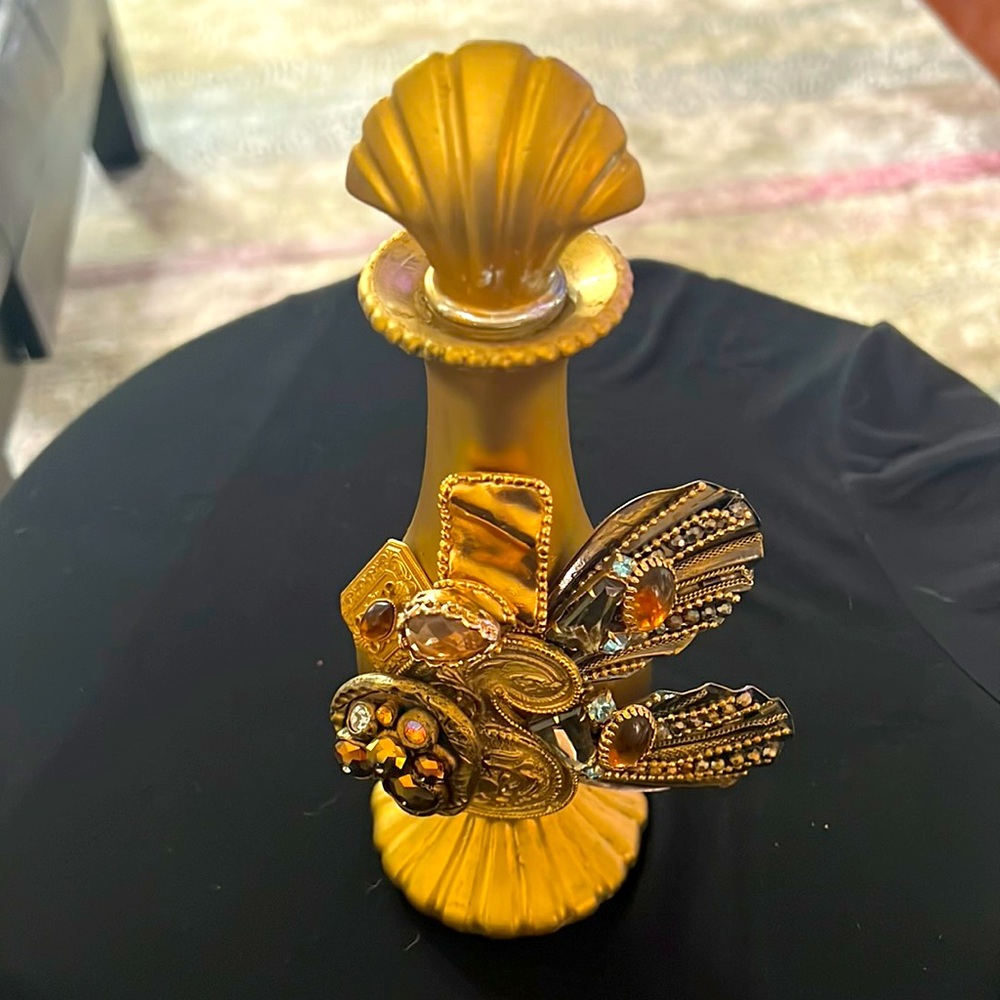 COPY - Vintage Embellished Perfume Bottle